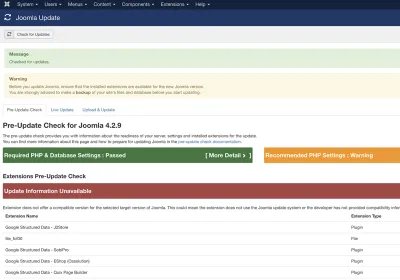 Надградба на вашата Joomla веб страна